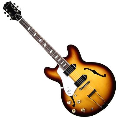 Epiphone Casino USA Collection Left-hand Vintage Sunburst レフティエレキギター 左利き用 フルアコ エピフォン