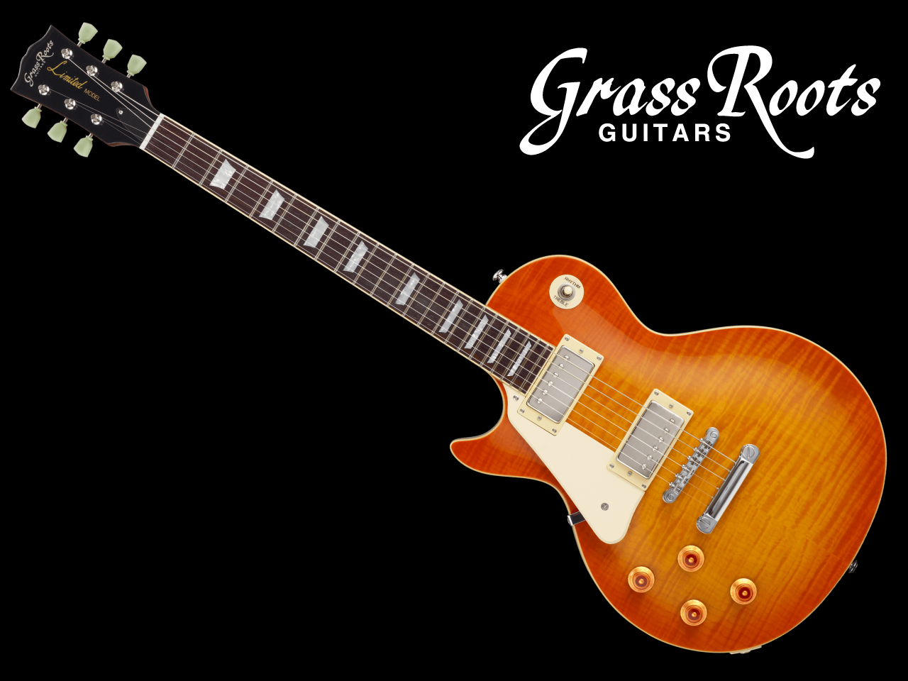【お取寄せ商品】GrassRoots(グラスルーツ) G-LP-STD/LH (Honey Sunburst)