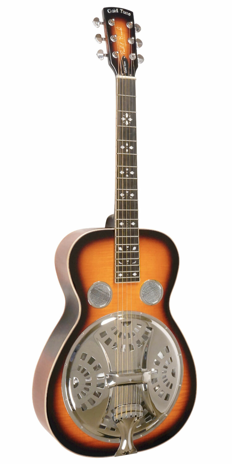 PBR-D: Paul Beard Signature-Series Roundneck Resonator Guitar Left Handed
