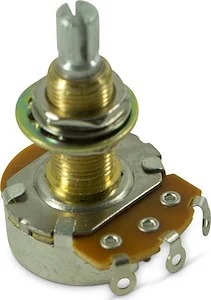 Alpha Left Hand Or Reverse Taper Potentiometer 500 kohm - Long Bushing (100)