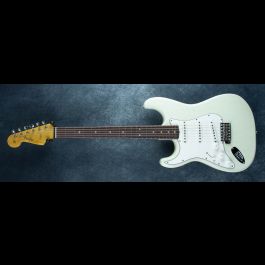 Fender Custom Shop 63 Strat Journeyman Relic Olympic White, Left Handed R147063