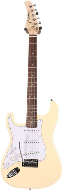 EastCoast ST1 Vintage White Rosewood Fingerboard Left Handed