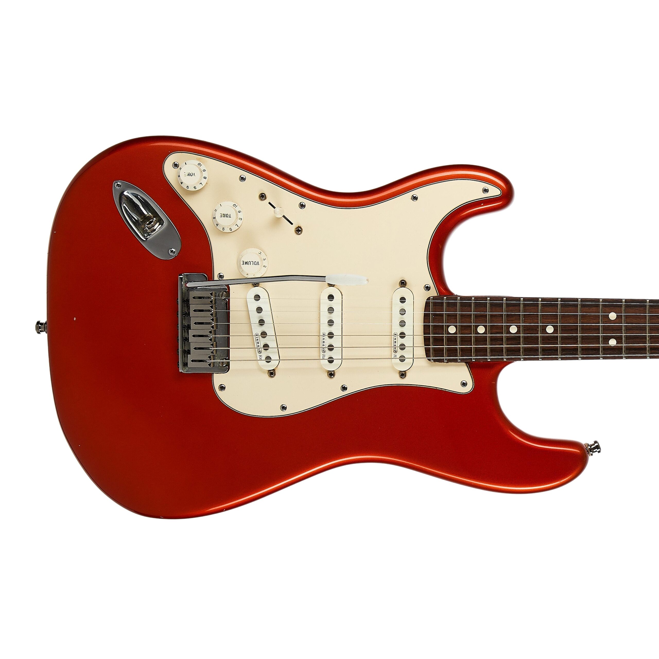 Fender American Stratocaster Left Handed Chrome Red (Pre-Owned, 2002, EC-) #Z1043710