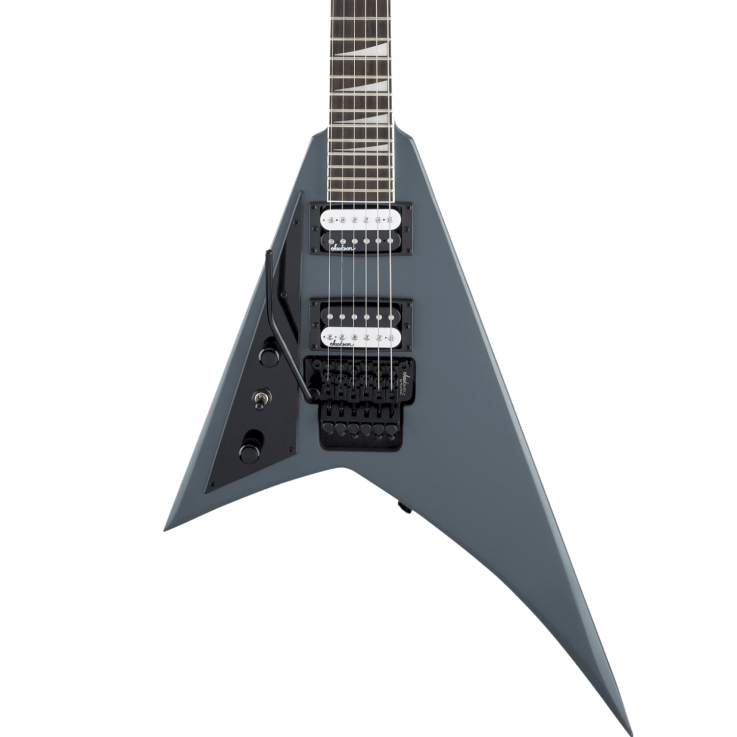 JS Series Rhoads JS32 Left-Handed Electric Guitar, Amaranth Fingerboard, Satin Gray