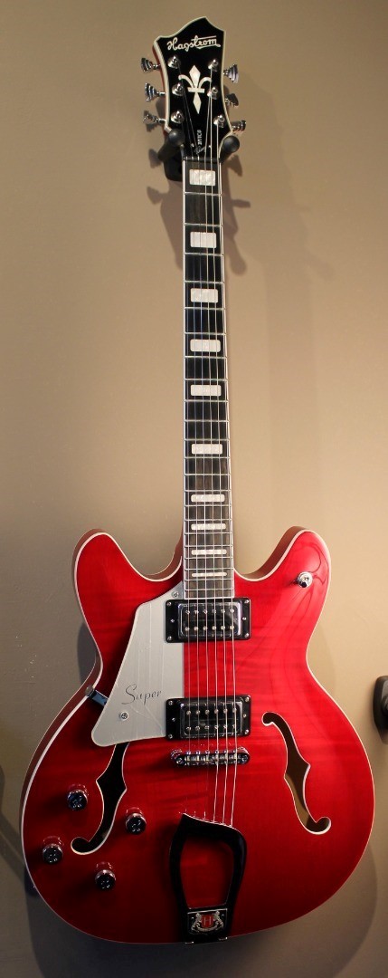Hagstrom Super Viking Wild Cherry LH