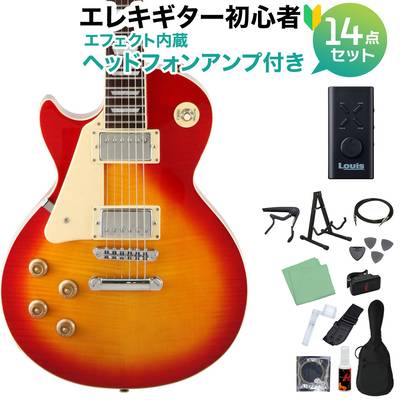 Blitz by AriaProII BLP-450/LH CS エレキギター初心者14点セット【ヘッドホンアンプ付き】 レスポールスタンダード チェリーサンバースト 左利き・レフティ ブリッツ BLP450LH