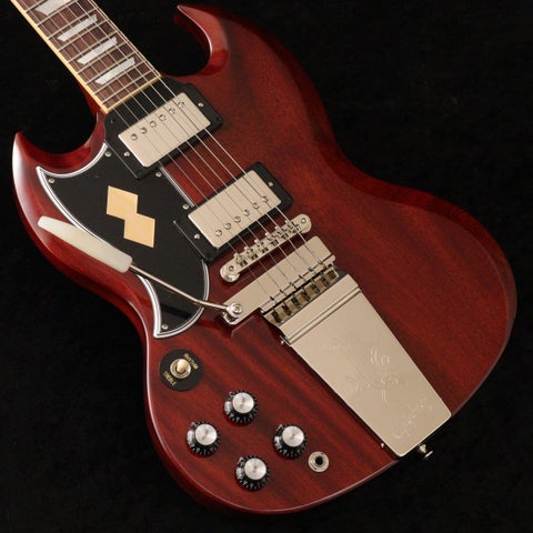 EPIPHONE BY GIBSON / 1964 SG Standard with Maestro Vibrola Reissue Left Handed LH Cherry Red (重量:4.17kg) 【御茶ノ水本店】