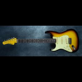 Kauffmann 63S Cedar Light Distress 3 Tone Sunburst Left Handed 26831
