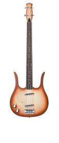 Danelectro Longhorn Left-Handed Copperburst Short-Scale Bass