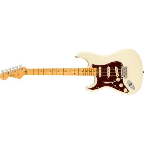 Fender American Professional II Stratocaster Left-Hand, Maple Fingerboard, Olympic White