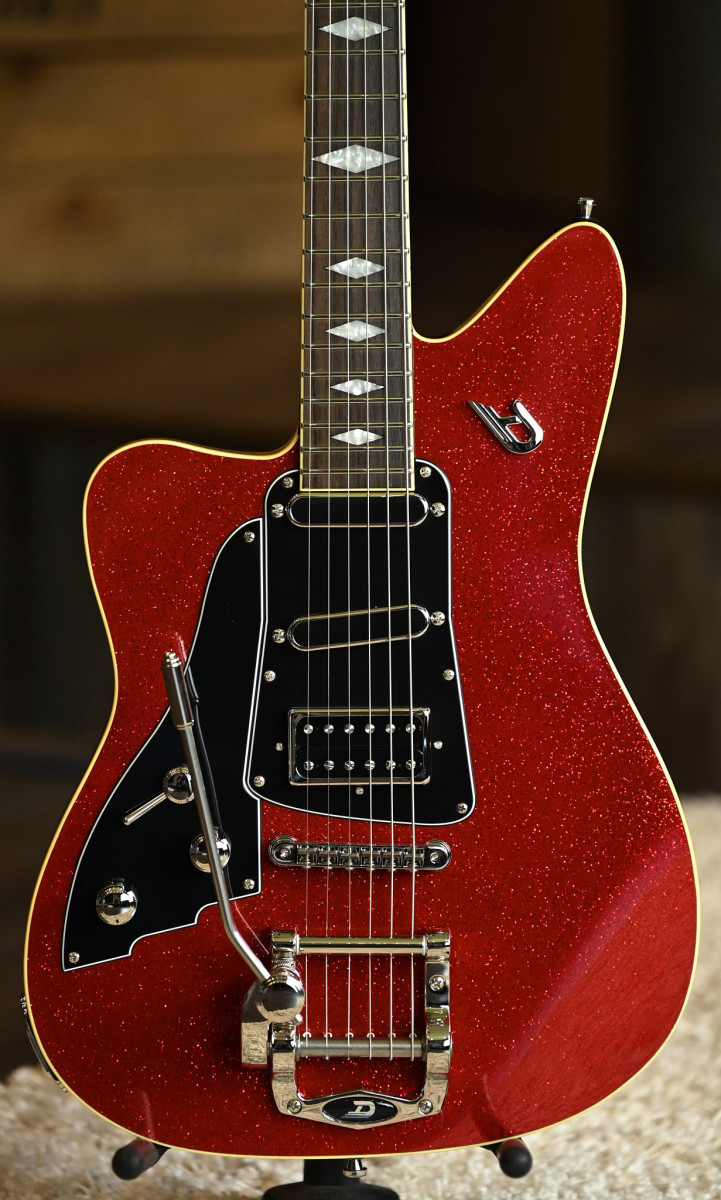 Duesenberg Paloma, Left Handed – Red Sparkle