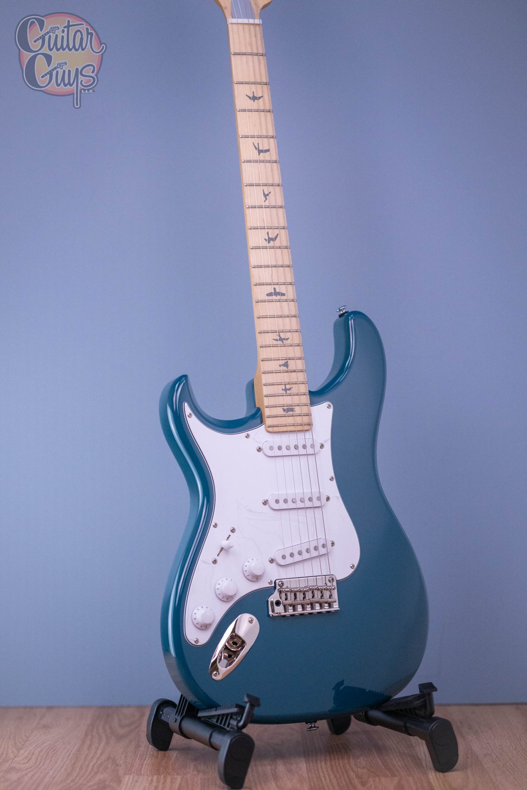 PRS SE Silver Sky Lefty Nylon Blue