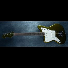Fender Custom Shop 63 Jazzmaster Journeyman Relic, Left Handed Irish Pub Green R148867