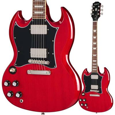 Epiphone SG Standard Left-Handed Cherry エレキギター SGスタンダード レフトハンド レフティ 左利き用 エピフォン EIGSGSCHNHRL