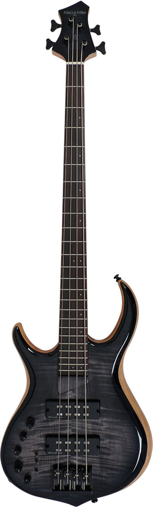 Marcus Miller M7 Swamp ASH-4 Lefthand (2nd Gen) TBK Trans Black
