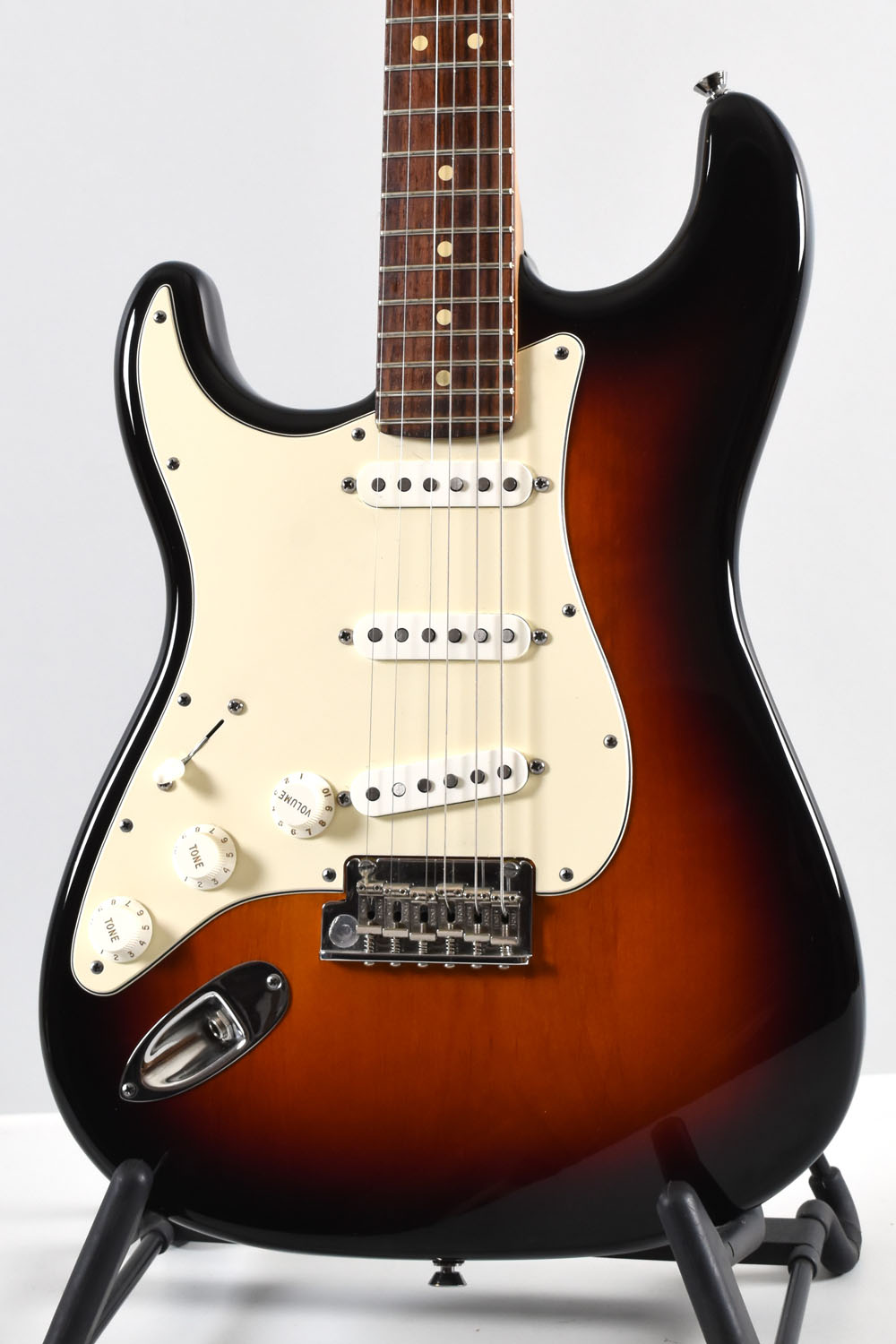 Fender American Standard Stratocaster Left Handed - (2011) 3-Tone Sunburst