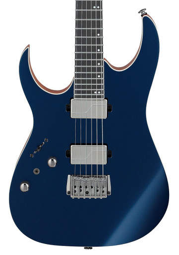 Ibanez RG5121RL-DBF Prestige Left Handed Electric Guitar in Dark Tide Blue Flat