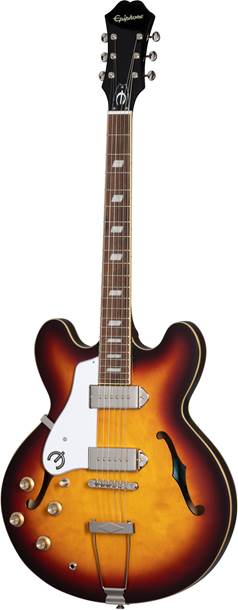 Epiphone 2023 Casino Vintage Sunburst Left Handed