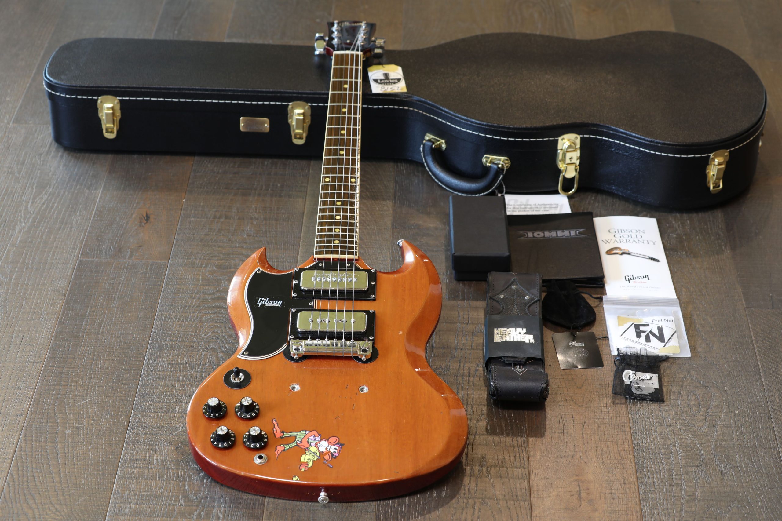 Gibson Custom Shop Unplayed! 2020 Gibson Custom Shop 1964 Tony Iommi “Monkey” SG Special Reissue Left-Handed Electric Guitar Vintage Cherry #23 + COA OHSC