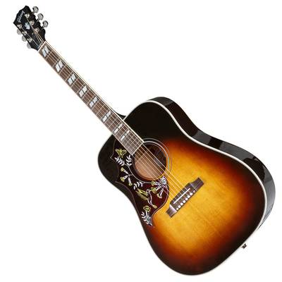 Gibson Hummingbird Standard Left-Handed Vintage Sunburst エレアコ レフティ 左利きモデル アコースティックギター ハミングバード ギブソン