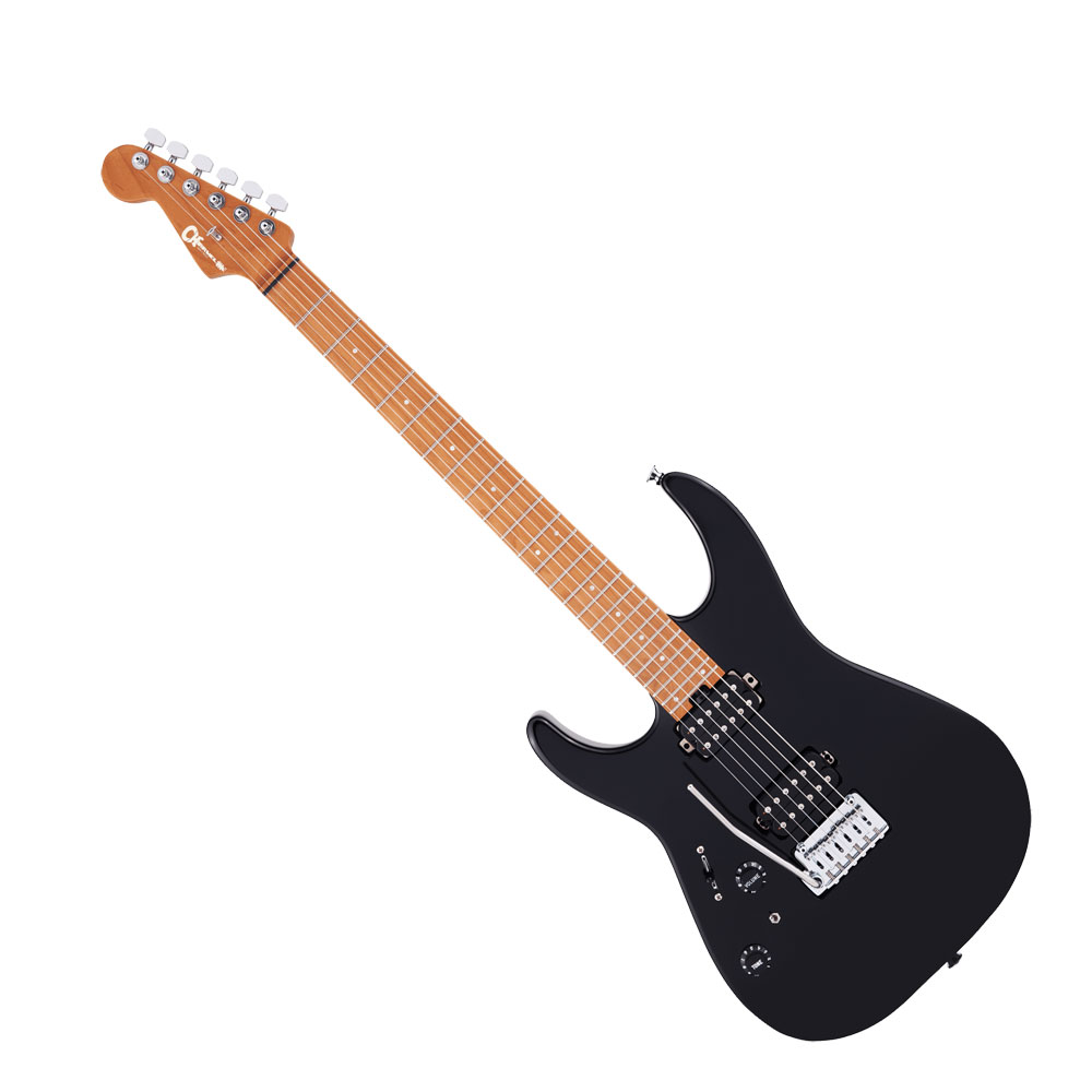 Charvel Pro-Mod DK24 HH 2PT CM LH Gloss Black