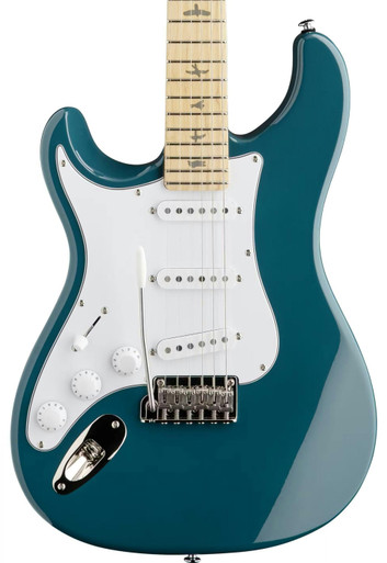 PRS SE John Mayer Silver Sky Left Handed Nylon Blue Maple Fingerboard