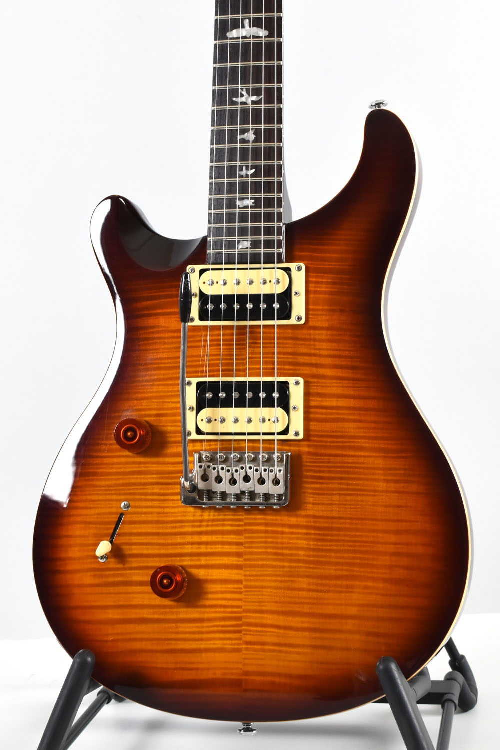 PRS SE Custom 24 Left Handed - (2018) Tobacco Sunburst