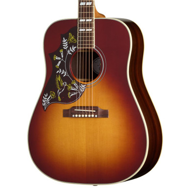 Gibson Hummingbird Standard Rosewood Left-handed Electro Acoustic Guitar with Baggs HiFi DNA in Rosewood Burst