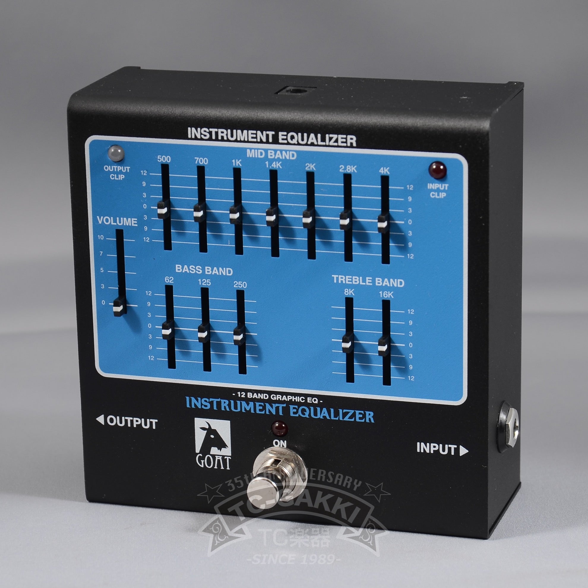 GOAT "BLUESERIES" INSTRUMENT EQUALIZER