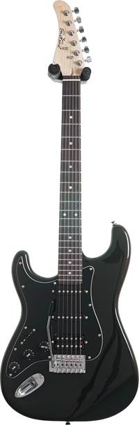 EastCoast ST2 HSS Metallic Black Rosewood Fingerboard Left Handed