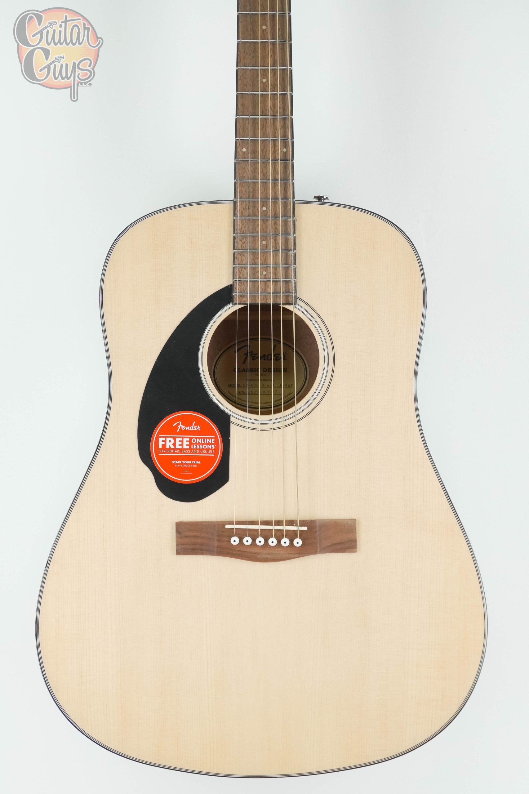 Fender CD-60S Natural Left Handed