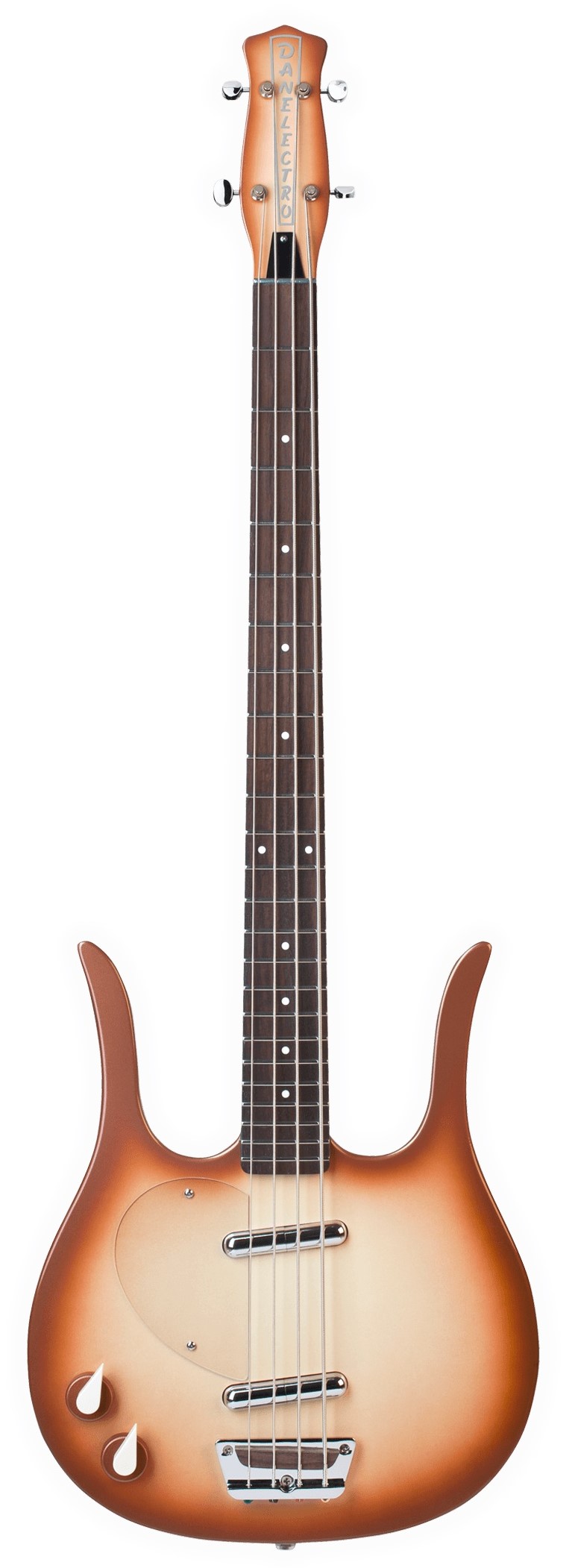 Danelectro 58 Longhorn Bass Lefty-Copper B