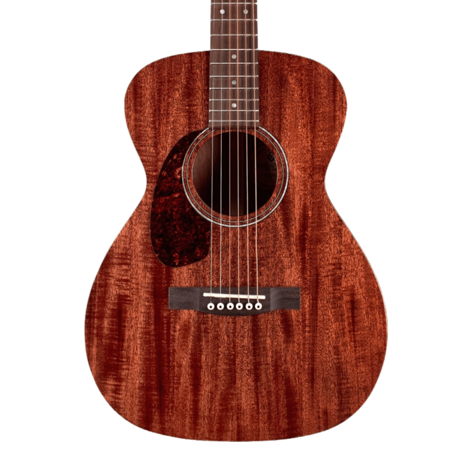 M-120 Mini Grand Concert Left-Handed Acoustic Guitar, Solid Mahogany Top