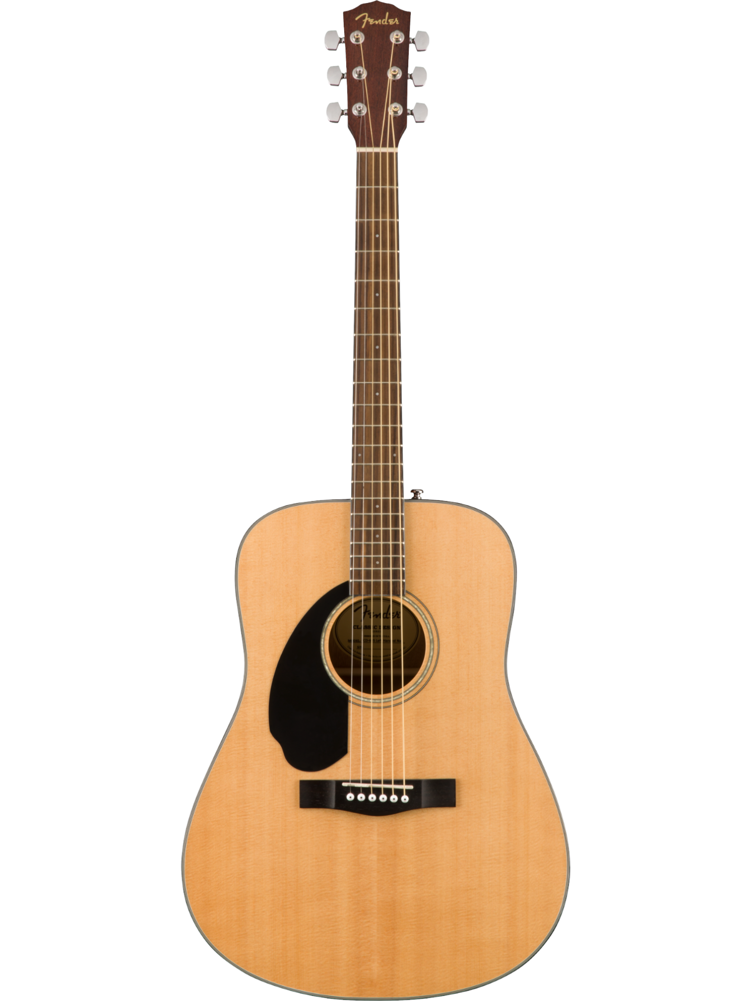Fender CD-60S Acoustic Guitar, Left Handed in Natural