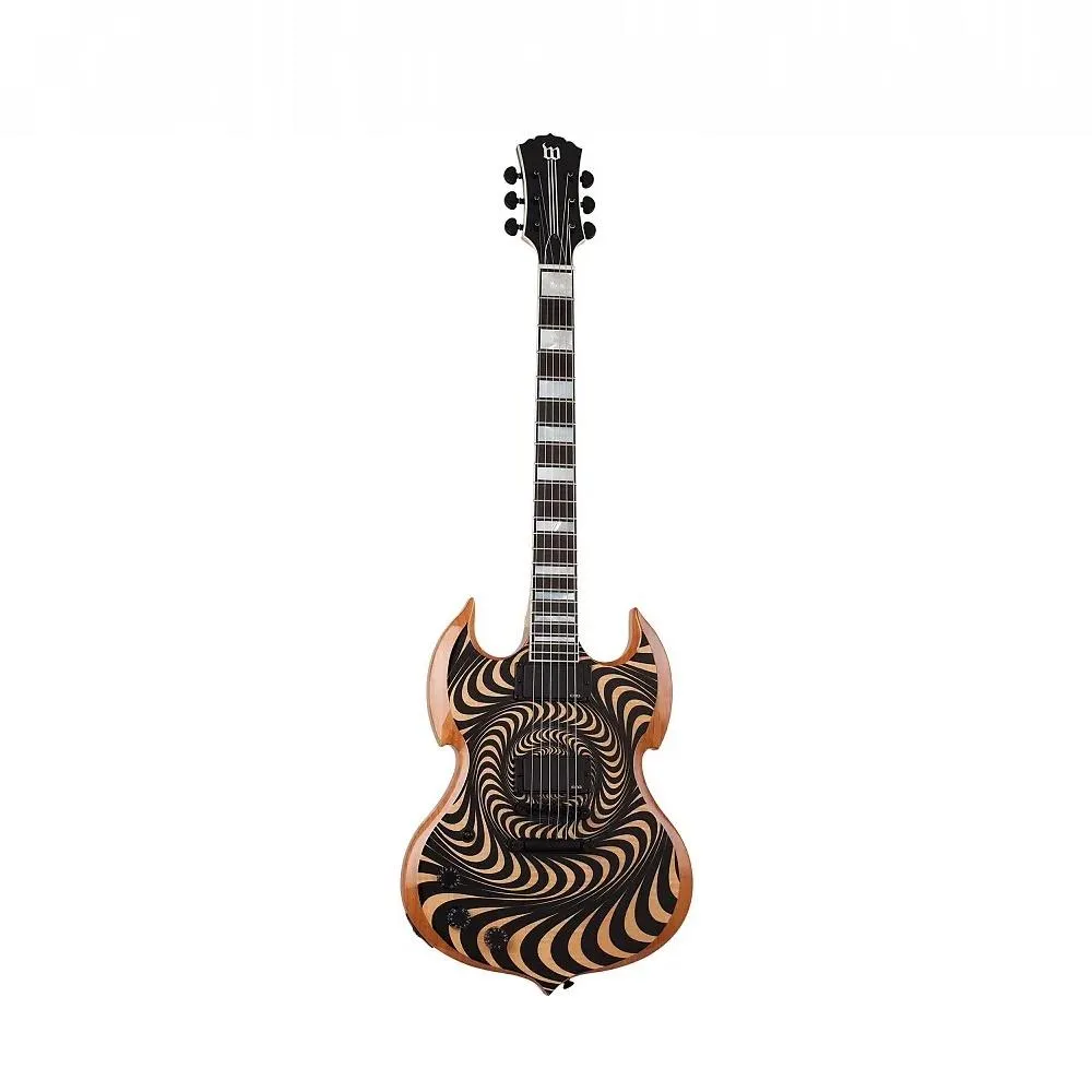 Aria Wylde Audio Barbarian Left Hand Psychic Bullseye Electric Guitar