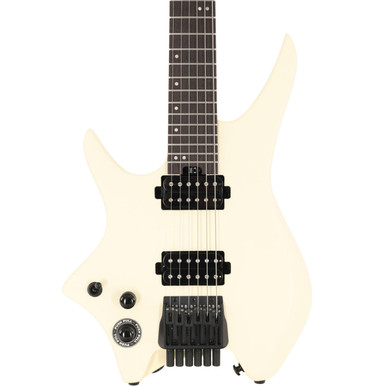 HILS NEXT HN3 Left Handed Headless Electric Guitar in Satin Ivory