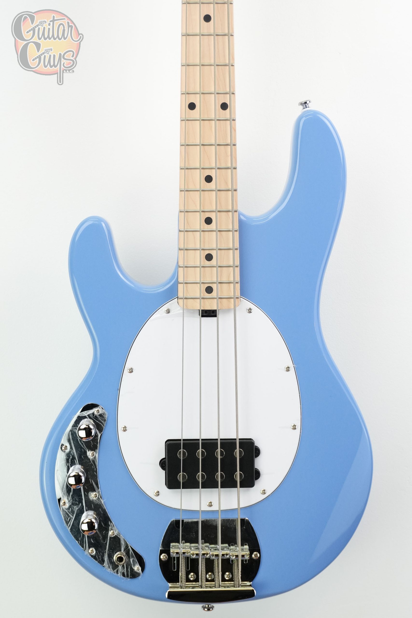 Sterling by Music Man Stingray Ray4 Left Handed Chopper Blue