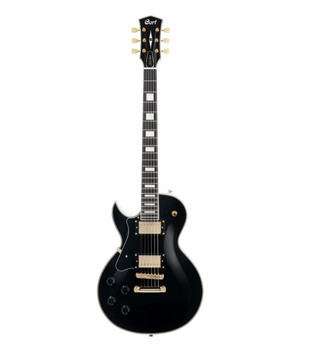 Cort Electric Guitar Cort CR270 LP Classic Rock, Gloss Black LEFT HANDED!