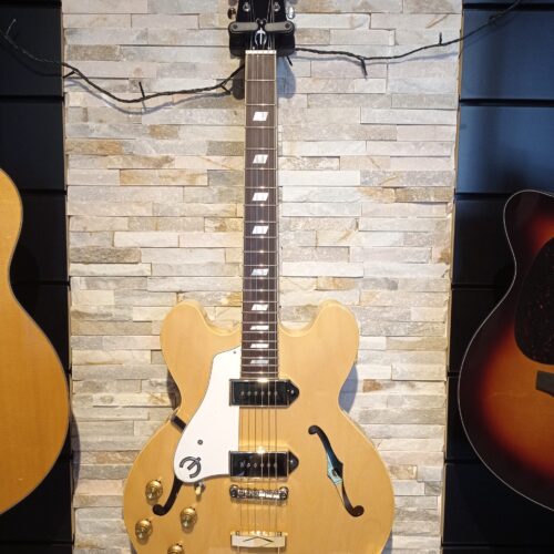 Epiphone – Casino LH natural original gaucher