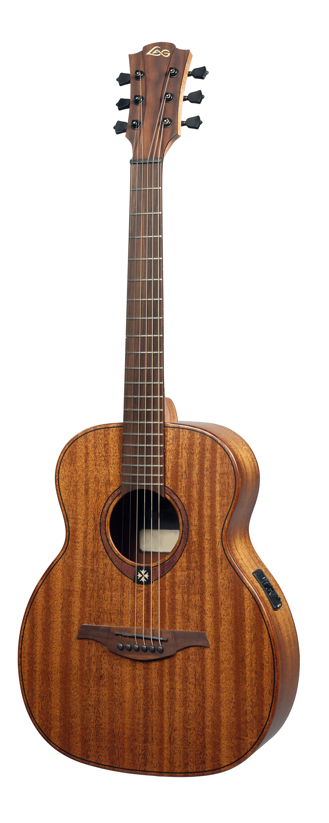 LAG Escapade L-KAE Lefthand Travel Elektro-Akustik Gitarre inkl. Gigbag