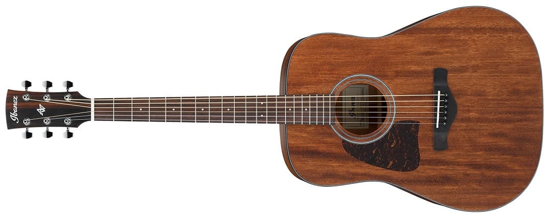 Santa Clara IBANEZ AW54L LEFT-HANDED SOLID MAHOGANY TOP ACOUSTIC GUITAR $299.99