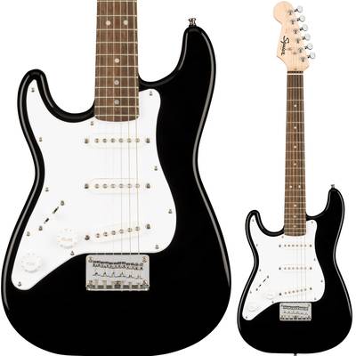 Squier by Fender MINI ST LH LRL エレキギター ブラック ストラトキャスター ミニギター レフトハンド 左利き用 スクワイヤー / スクワイア
