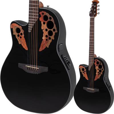 Ovation Celebrity CE44L-5-G Black エレアコギター 左利き用 レフティ アコースティックギター オベーション セレブリティ