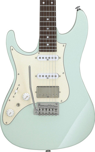 Ibanez AZ2204NWL-MGR AZN PRESTIGE Left Handed Electric Guitar in Mint Green