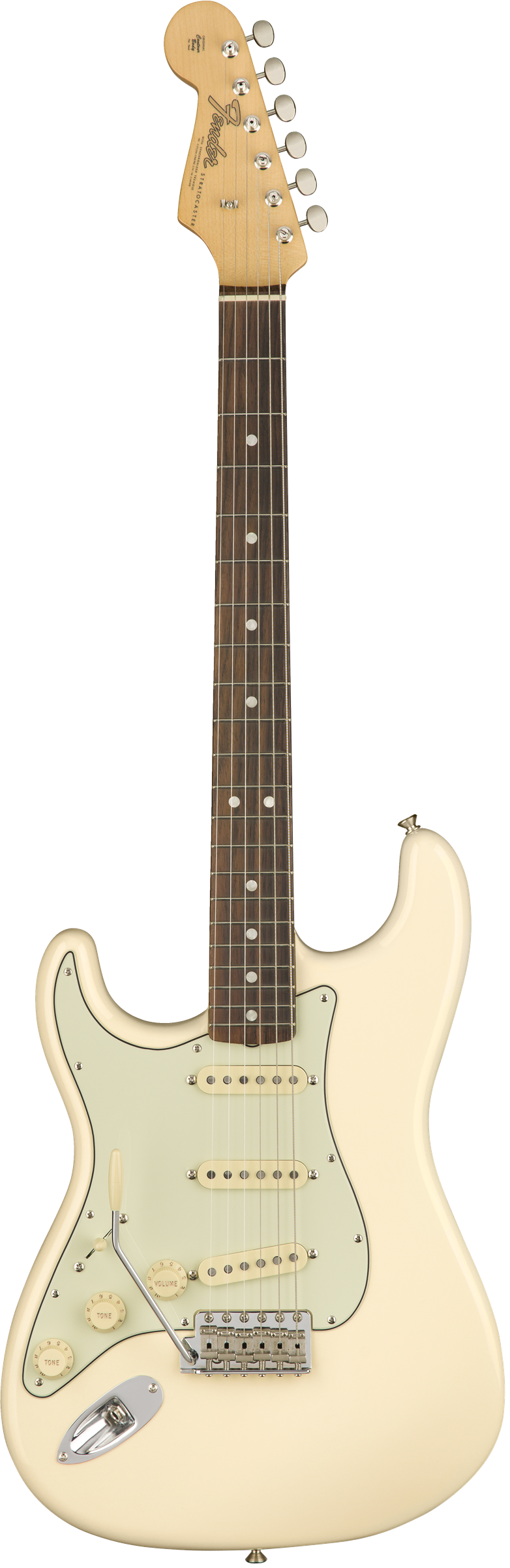 Fender American Original 60s Stratocaster Left-Hand Rosewood Fingerboard Olympic White