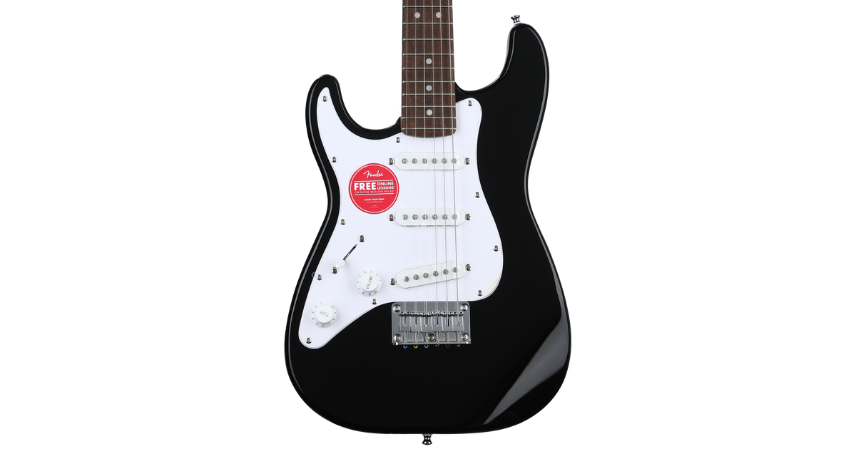Squier Mini Stratocaster Left-handed Electric Guitar - Black