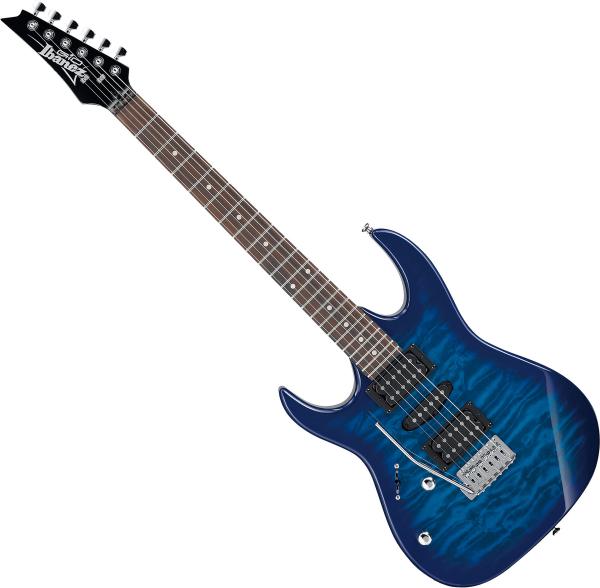 Ibanez GRX70QAL TBB Left Hand GIO - Transparent blue burst